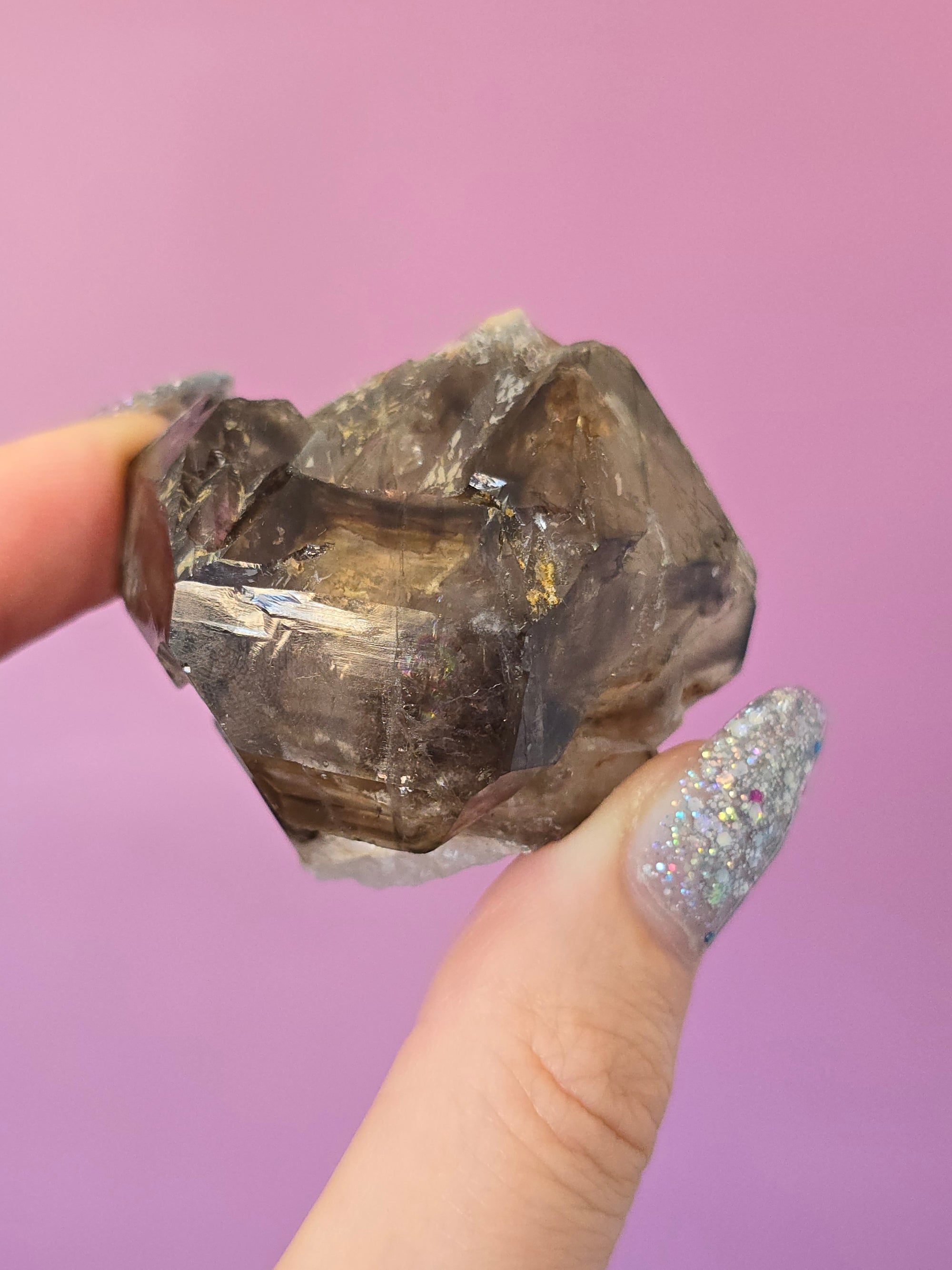 Elestial Smoky Quartz #17