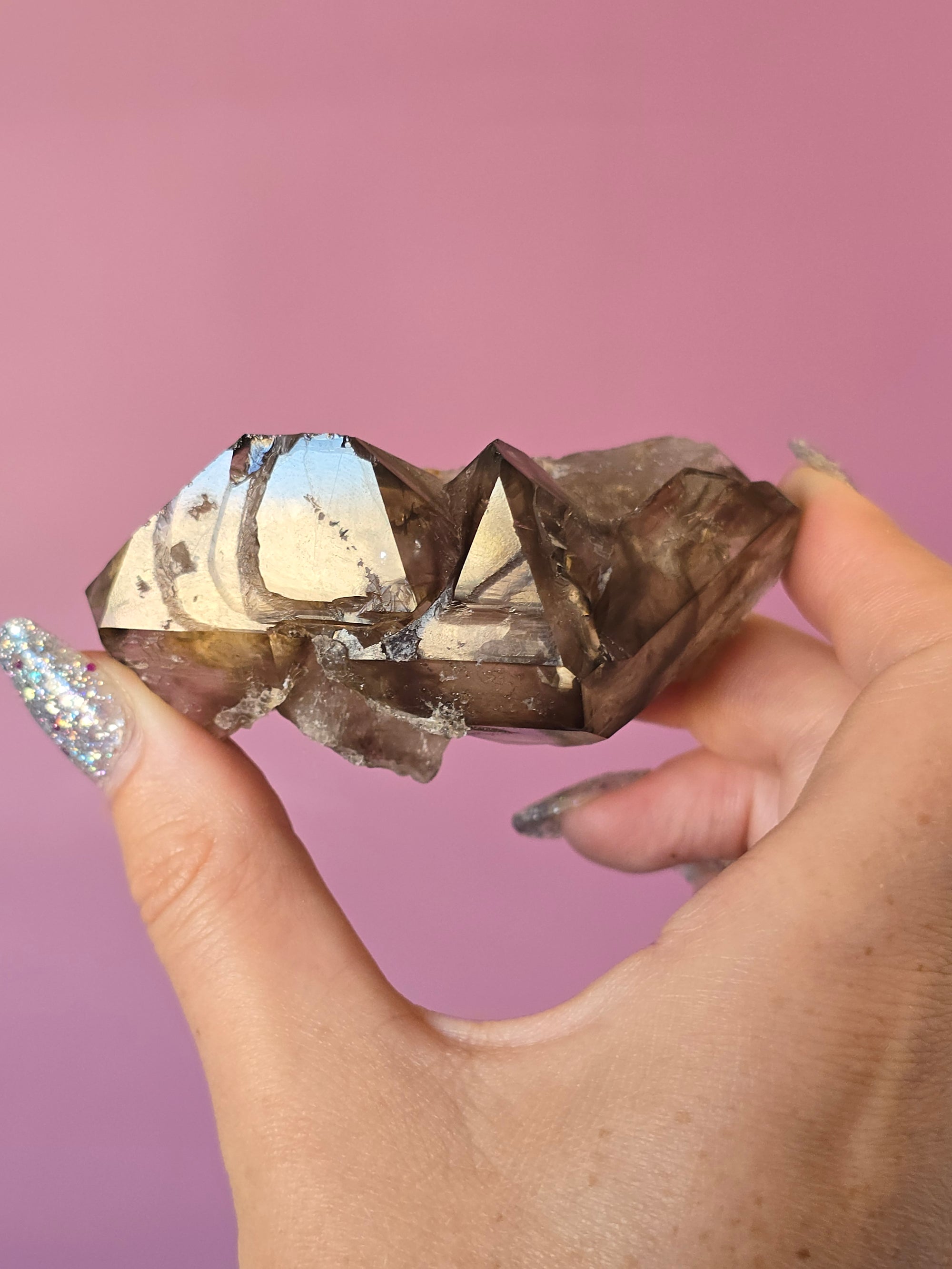 Elestial Smoky Quartz #24