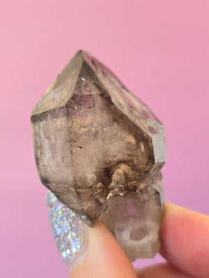 Elestial Smoky Quartz #37 - Enhydro