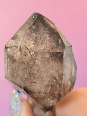 Elestial Smoky Quartz #37 - Enhydro