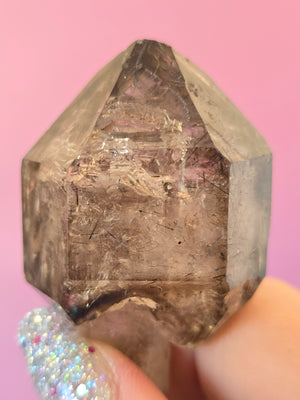 Elestial Smoky Quartz #37 - Enhydro