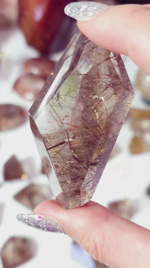 Red Rutilated Quartz #8