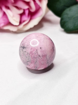 Rhodonite sphere