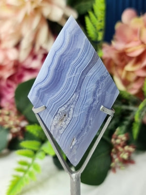 Blue Lace Agate Diamond #B9