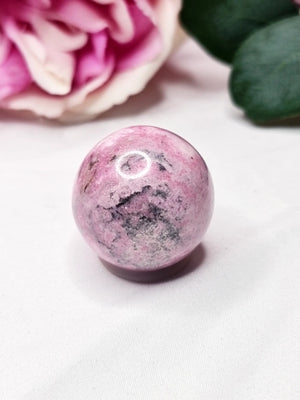 Rhodonite sphere