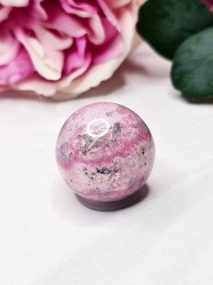 Rhodonite sphere